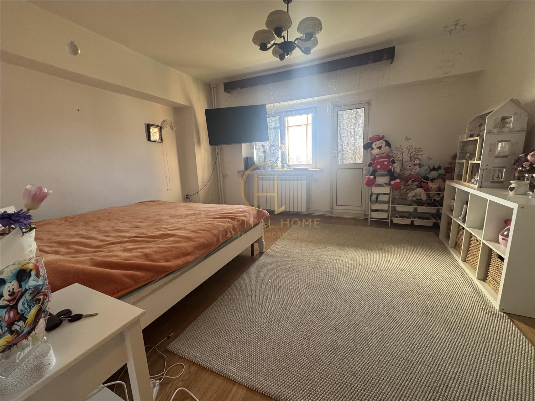 Pacurari 1 camera decomandat etaj 3 bloc din 1990